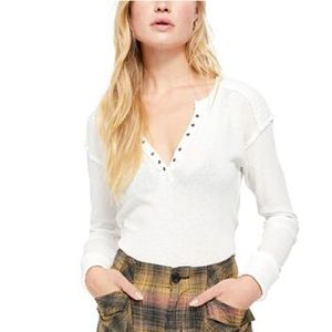 Free People Military Henley